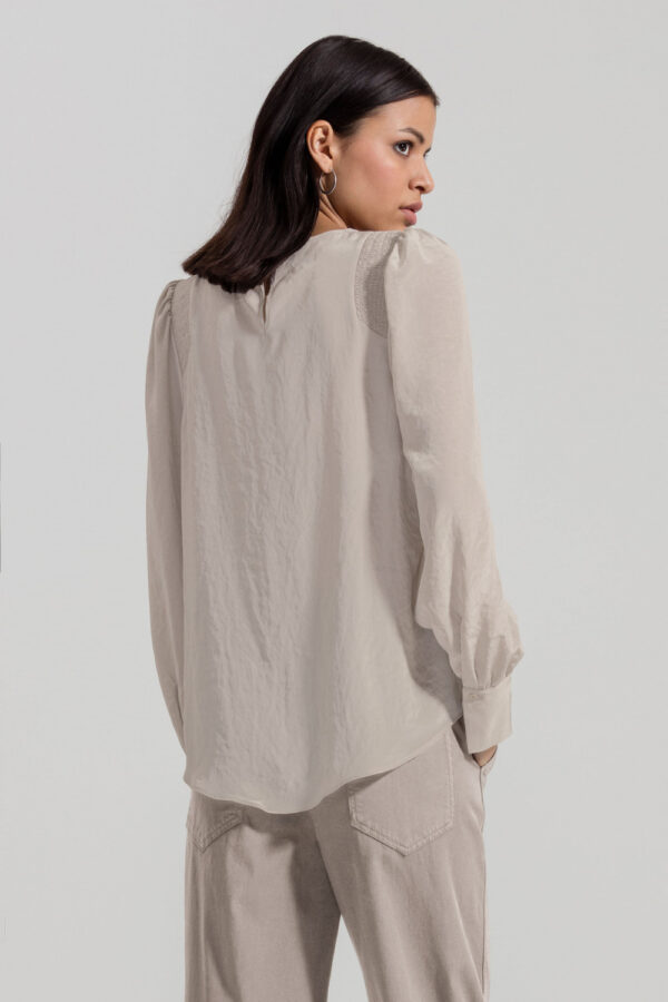 Luisa Cerano - Bluse mit Schulter-Details – Bild 2