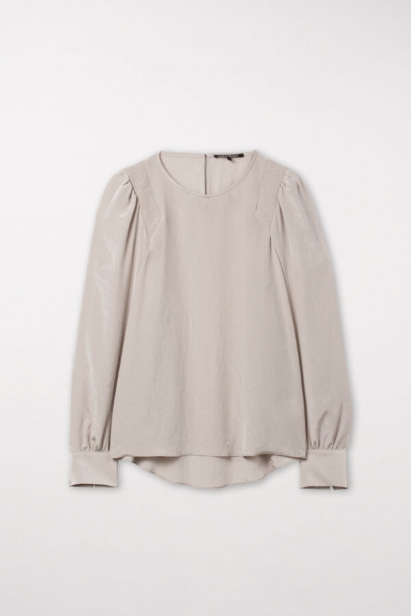 Luisa Cerano - Bluse mit Schulter-Details – Bild 3